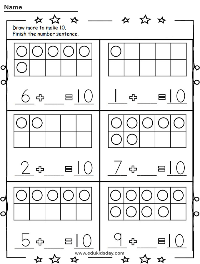 Free Printable Addition 1 Digit Worksheets