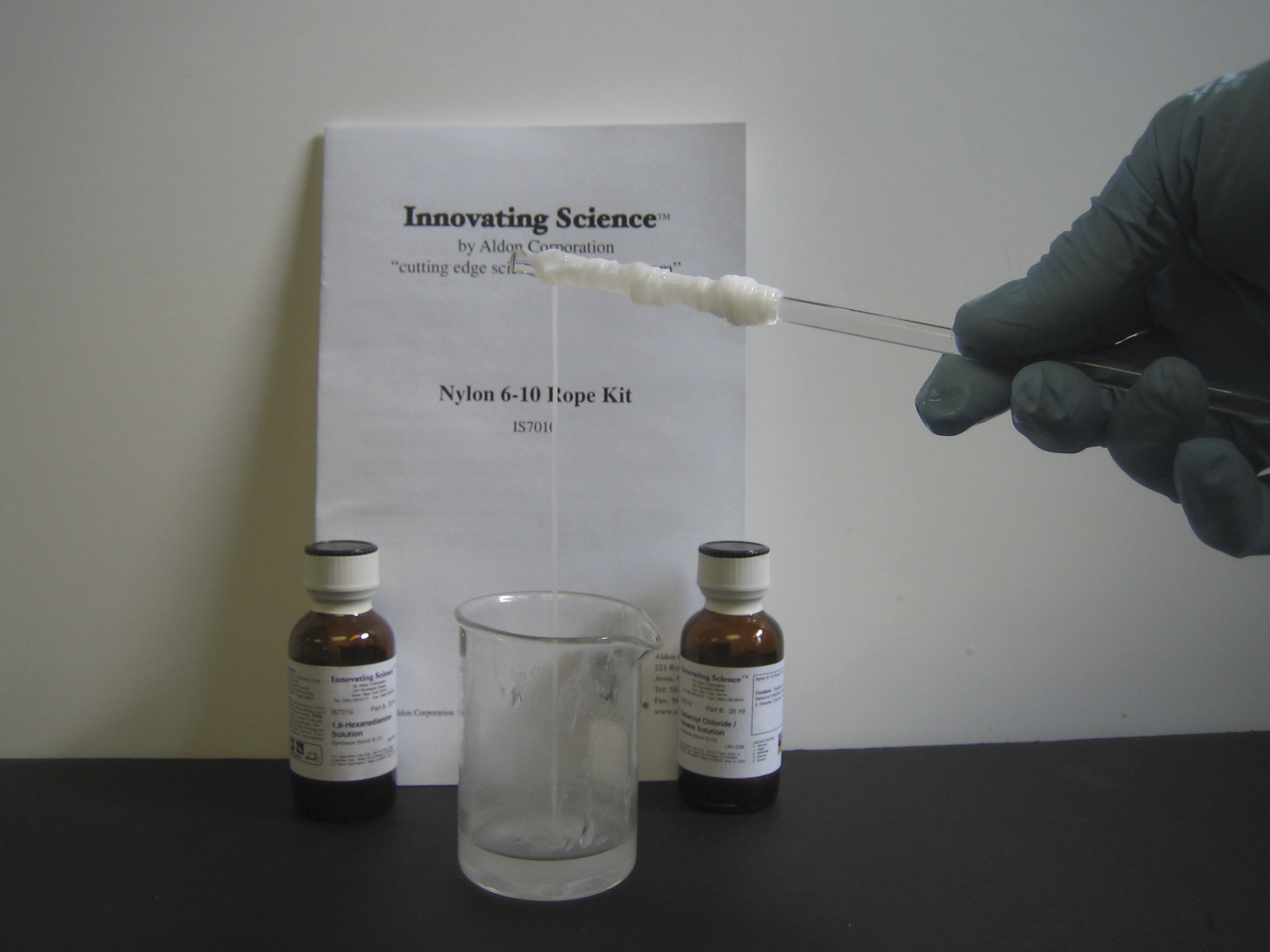 Chemistry Demonstration Nylon 610 Rope Trick Edulab