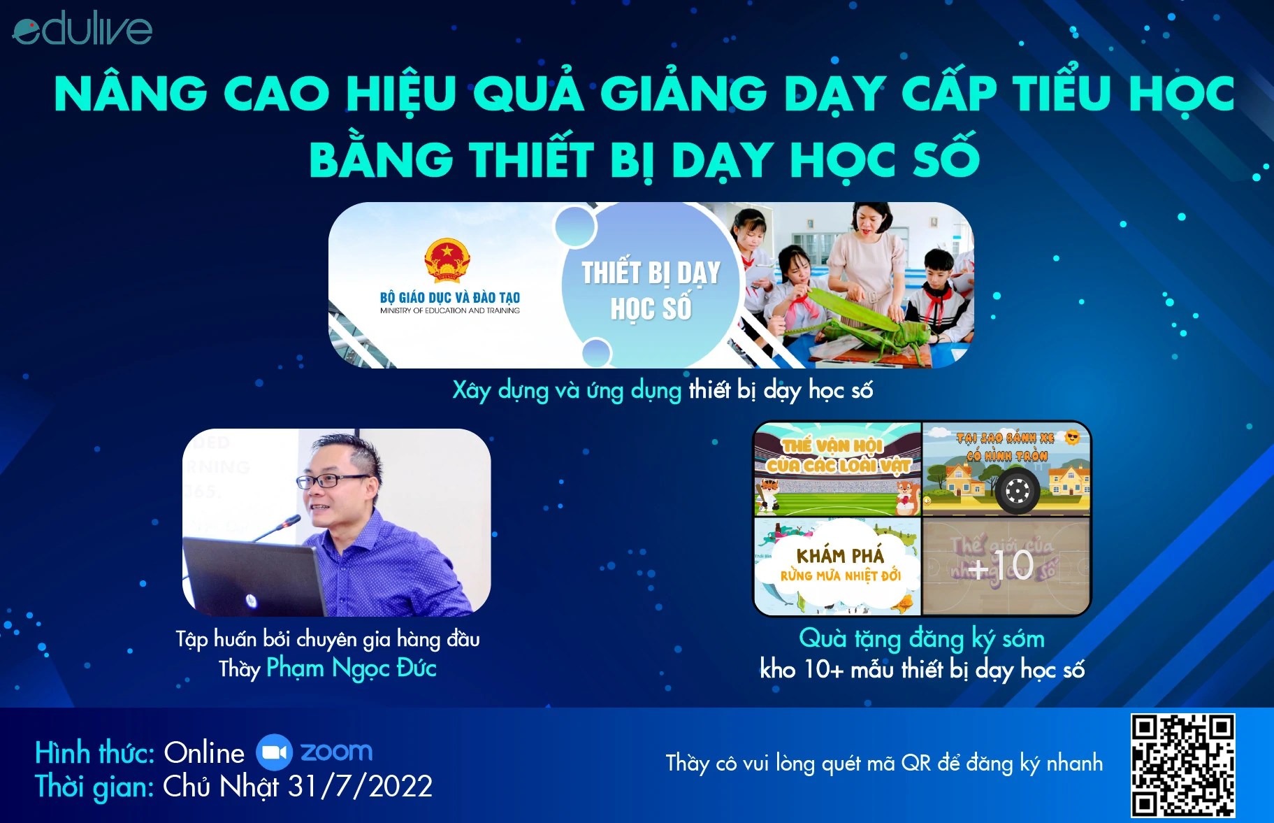 Thiết bị dạy học số và cuộc thi Thiết bị dạy học số của Bộ Giáo dục