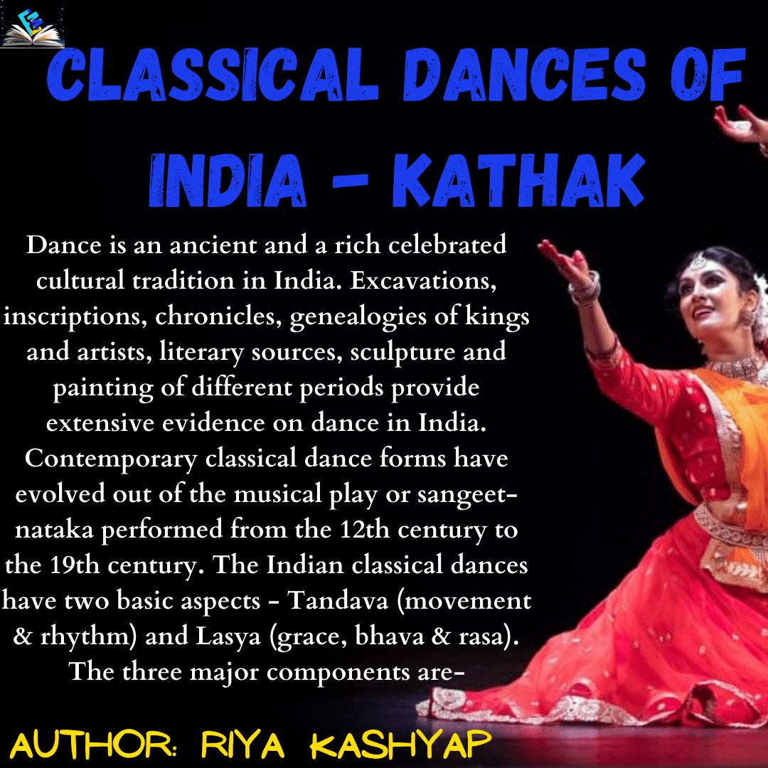 Classical Dances of India Kathak EduMound