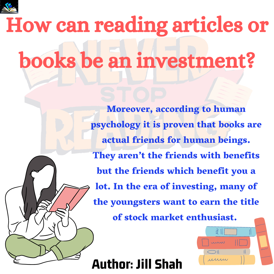 How can reading articles or books be an investment? EduMound