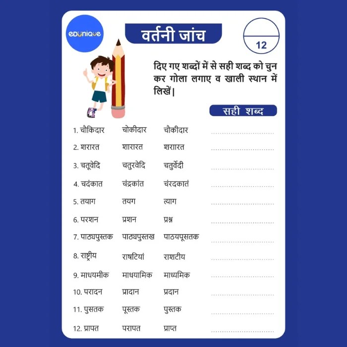 Basic foundation book of Hindi set of 4 EduNique