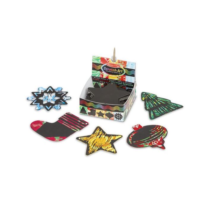 Scratch Art Holiday Mini Notes