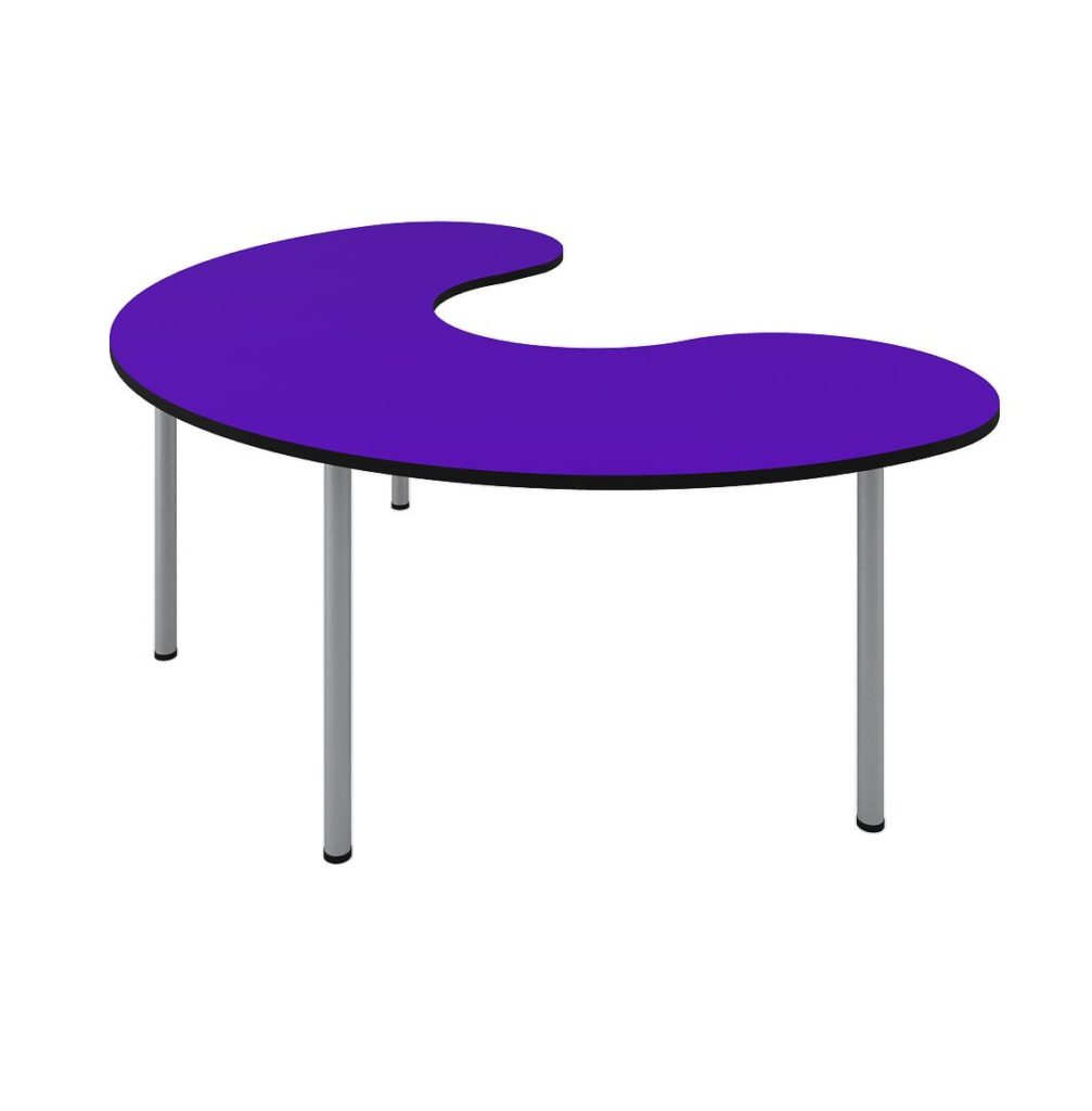 HORSESHOE TABLE SIZE 1800MM X 600MM X 590MM (LXDXH) Eduscience Video