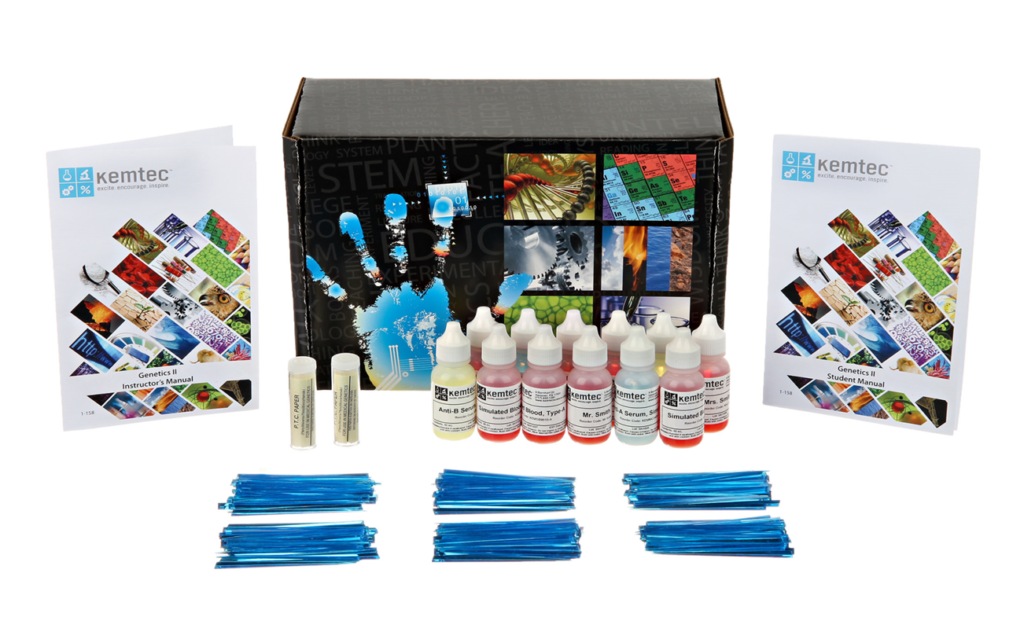 ABO/RH SYNTHETIC BLOOD TYPING REFILL KIT Eduscience