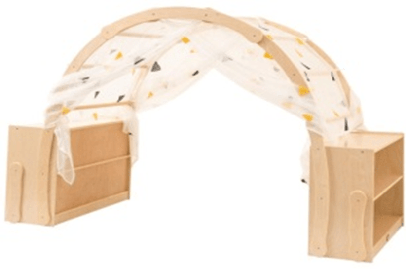 Kids Wooden Rainbow Playhouse Eduscience