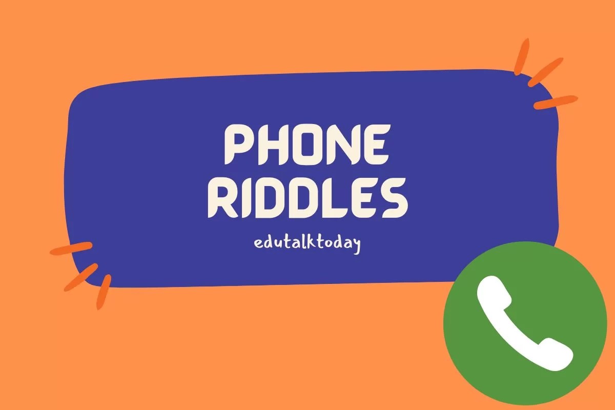30 Phone Riddles EduTalkToday