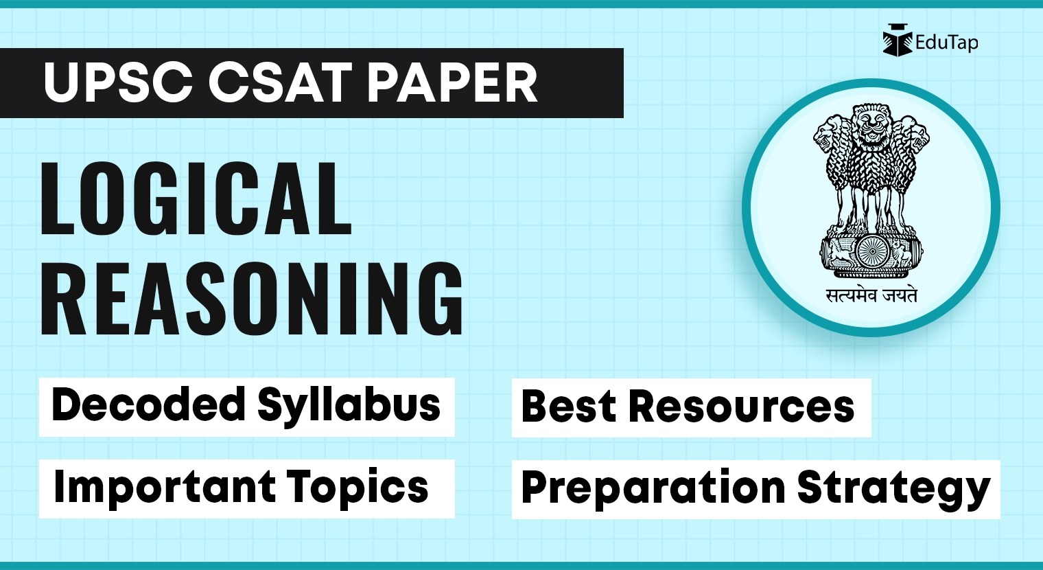 UPSC CSAT Reasoning Syllabus, Important Topics, and Strategy
