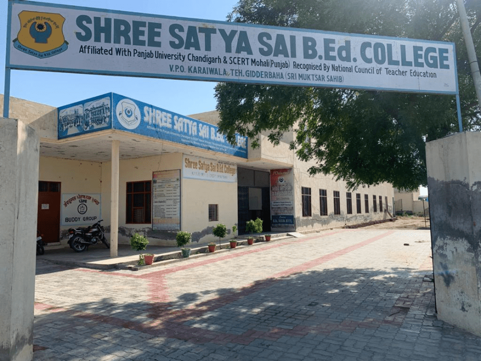 To Shree Satya Sai B.Ed. College