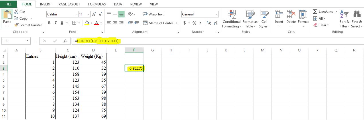 How To Calculate Correlation Coefficient In Excel Like An Expert