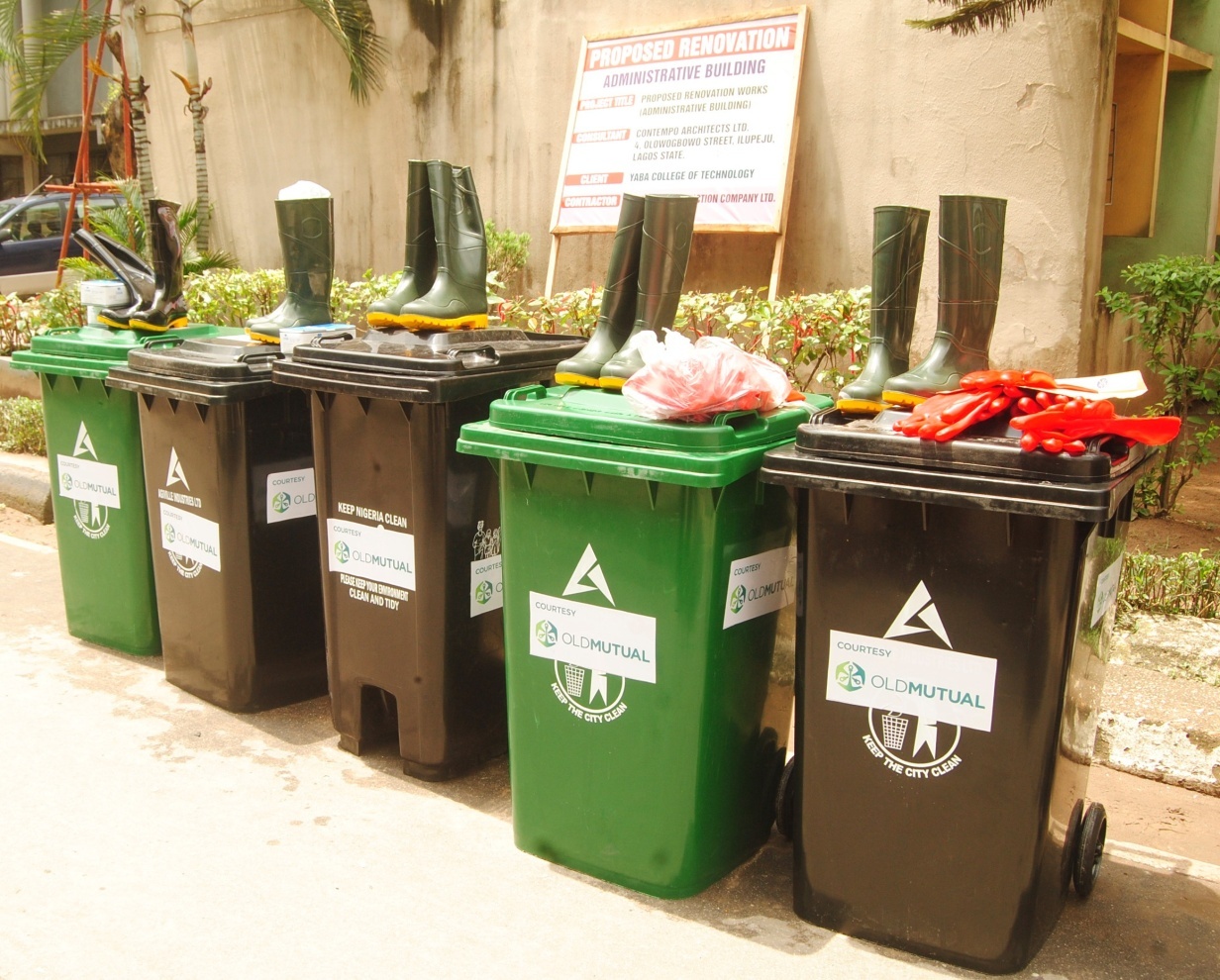 OLD MUTUAL DONATED CLEANING MATERIALS