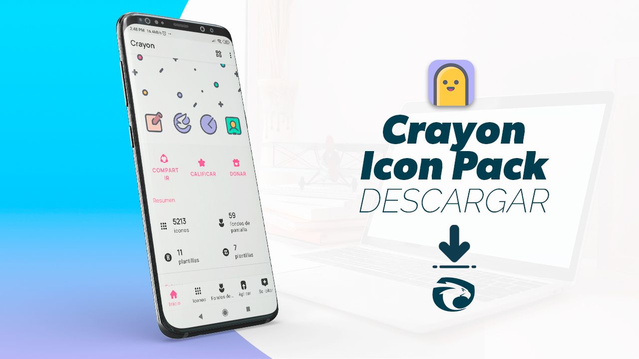 Crayon Icon Pack Eduuolvera