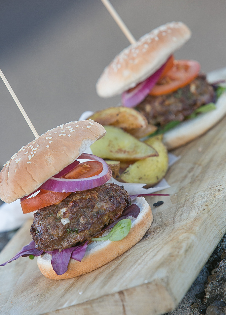 Cheesy Beef Burgers Edward Hayden