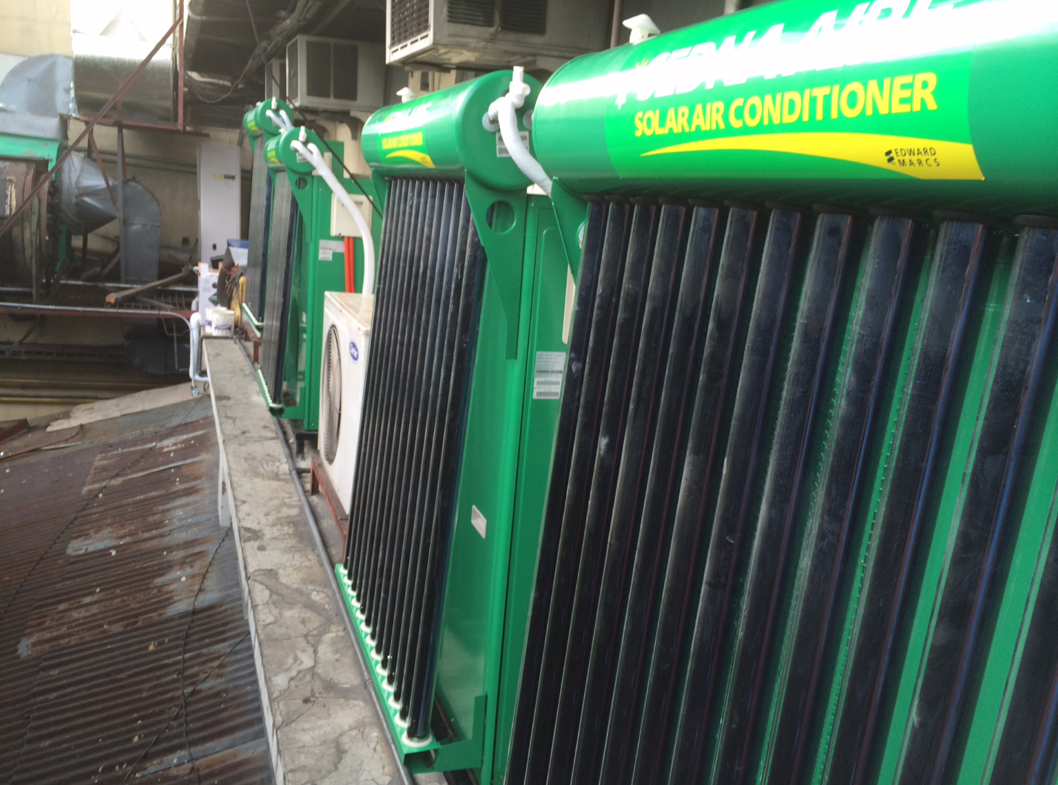 Solar Aircon Installation Edward Marcs Philippines Incorporated