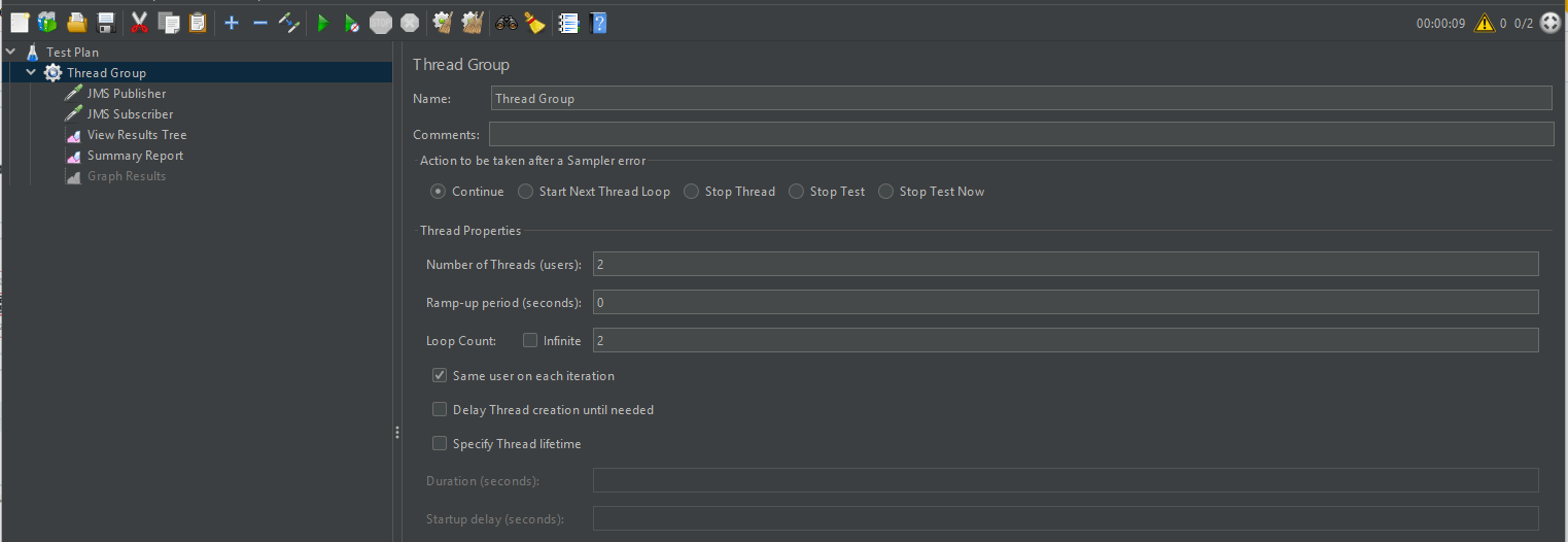 Creating a Red Hat AMQ Broker or ActiveMQ Artemis Stress Testing using