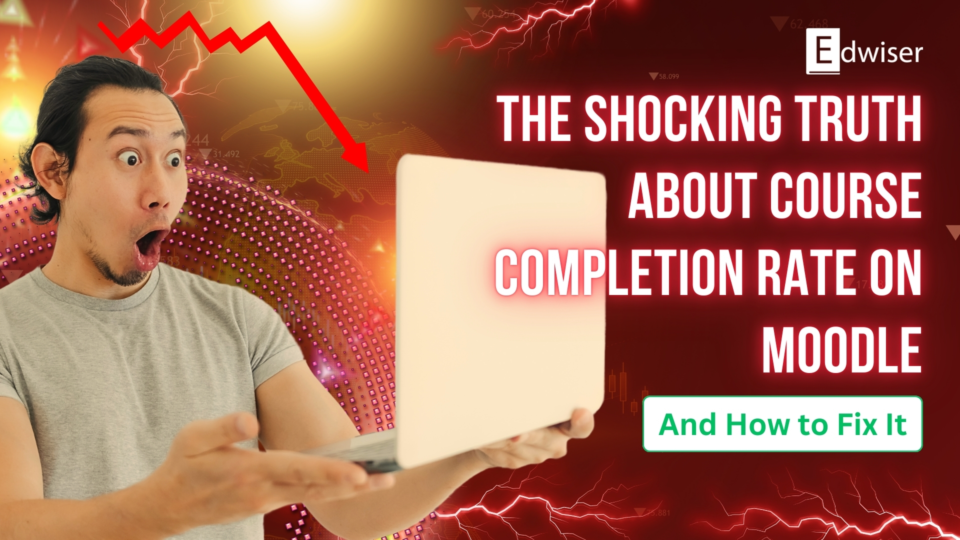The shocking truth about course completion rate on Moodle