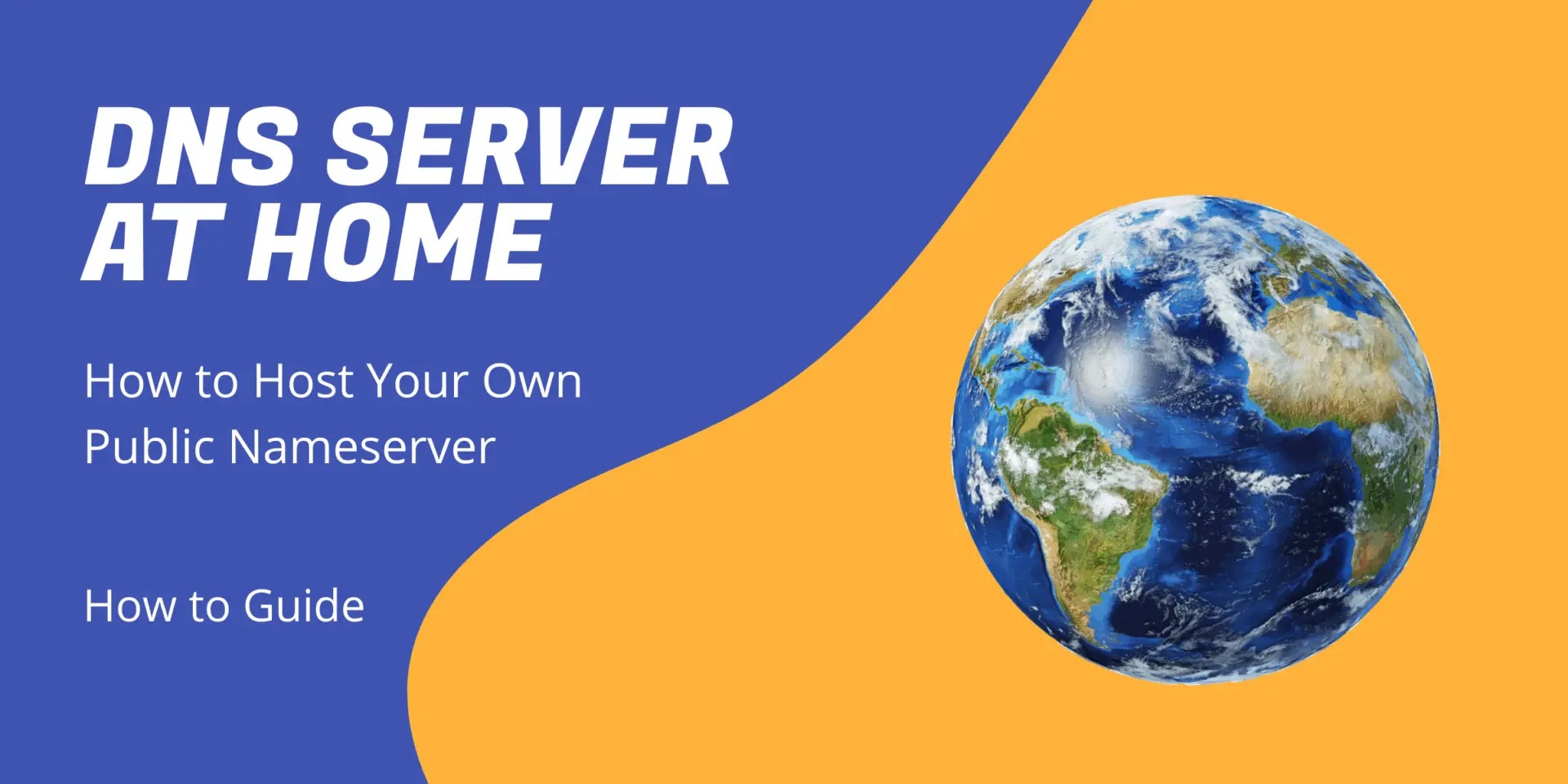 Home Lab DNS Server Connect your network to the