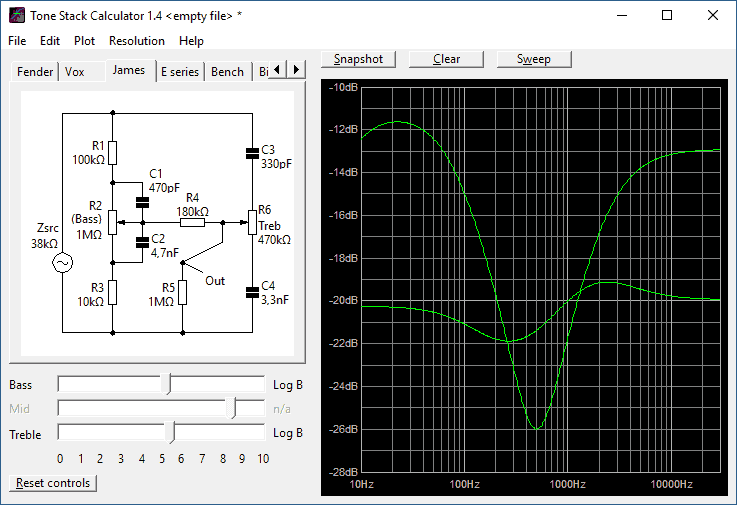Download Tone Stack Calculator Free Duncan Amps Xtronic
