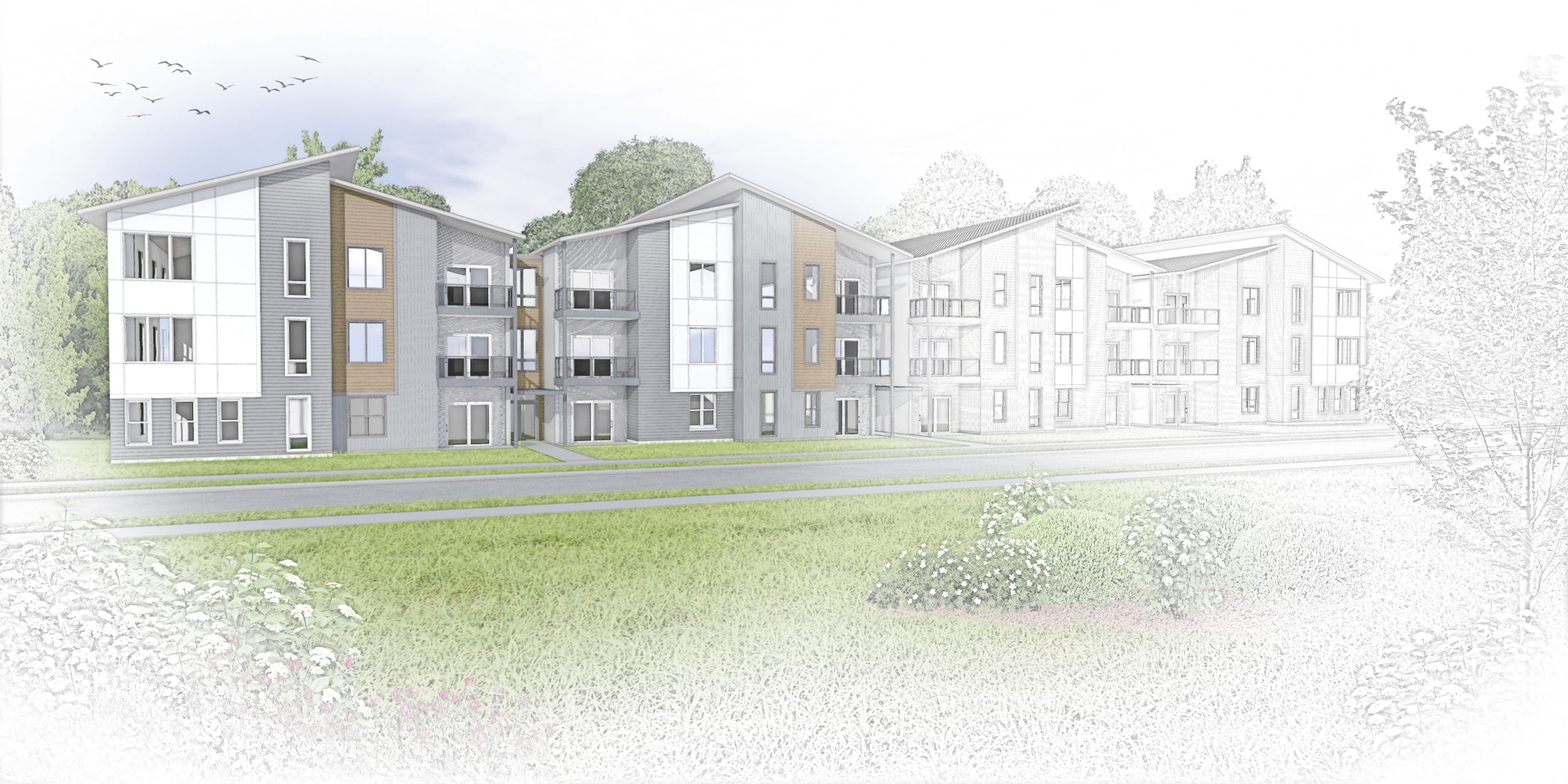 Red Hawk Apartments Eriksson Engineering Associates, Ltd.