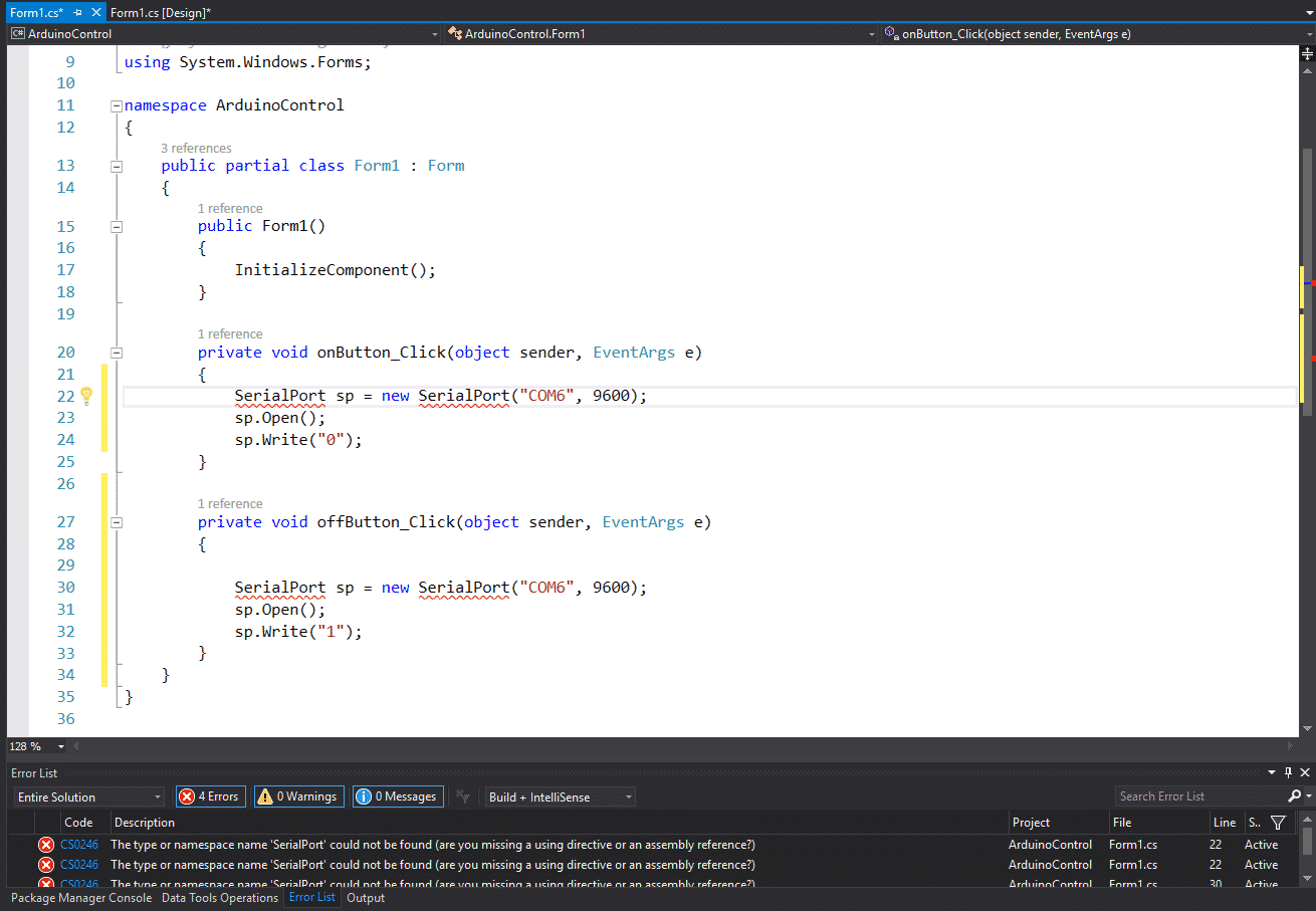 C sharp serial port datareceived form dareloquick