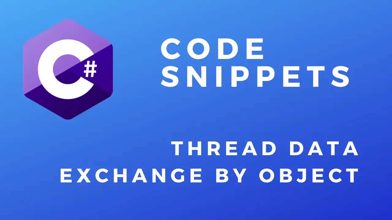 C Thread Data Exchange by Object Tutorial The EECS Blog