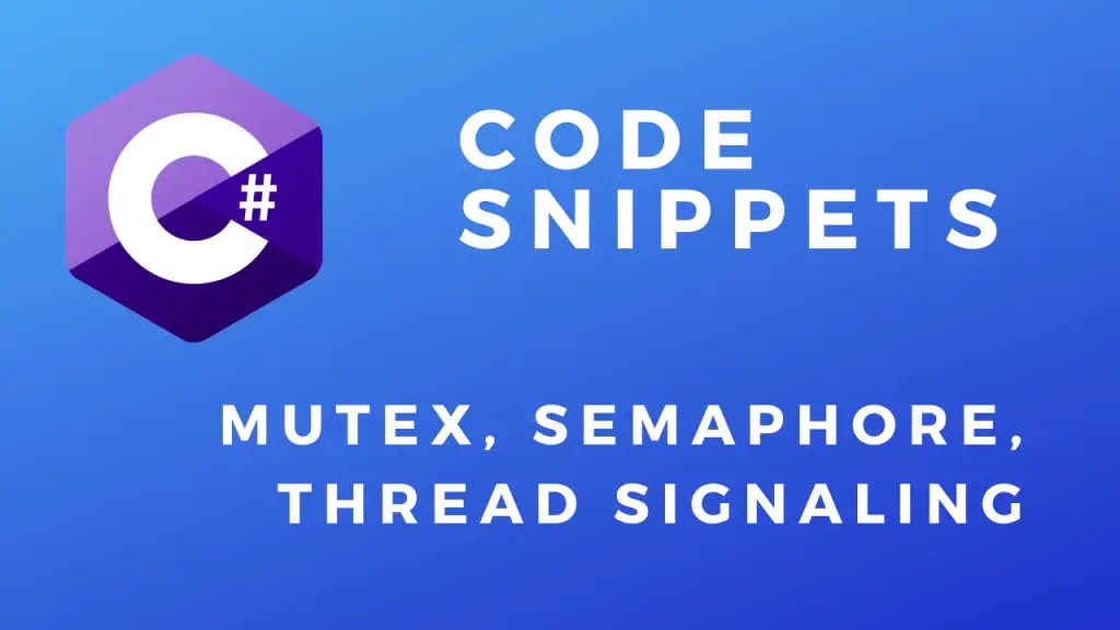 C Mutex, Semaphore, Thread Signaling Tutorial The EECS Blog