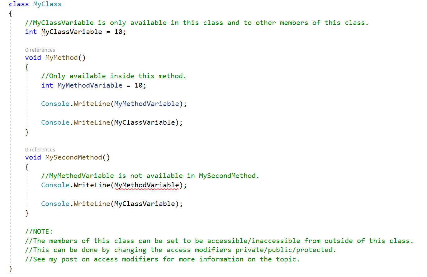 C Variable Scope and Code Blocks Tutorial The EECS Blog