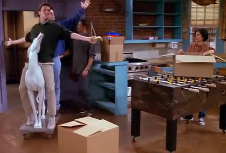 Friends Easter Egg The White Dog Statue