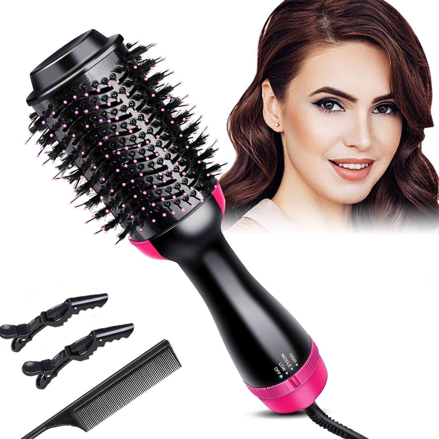 Hair Dryer Brush Hot Air Brush Professional One Step Hair Hair Dryer Brush Hot Air Brush Professional One Step Hair