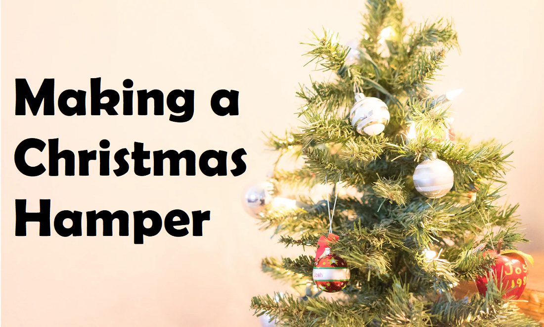 Making a Family Christmas Hamper for Saint Philip’s Fast Edmonton Eparchy