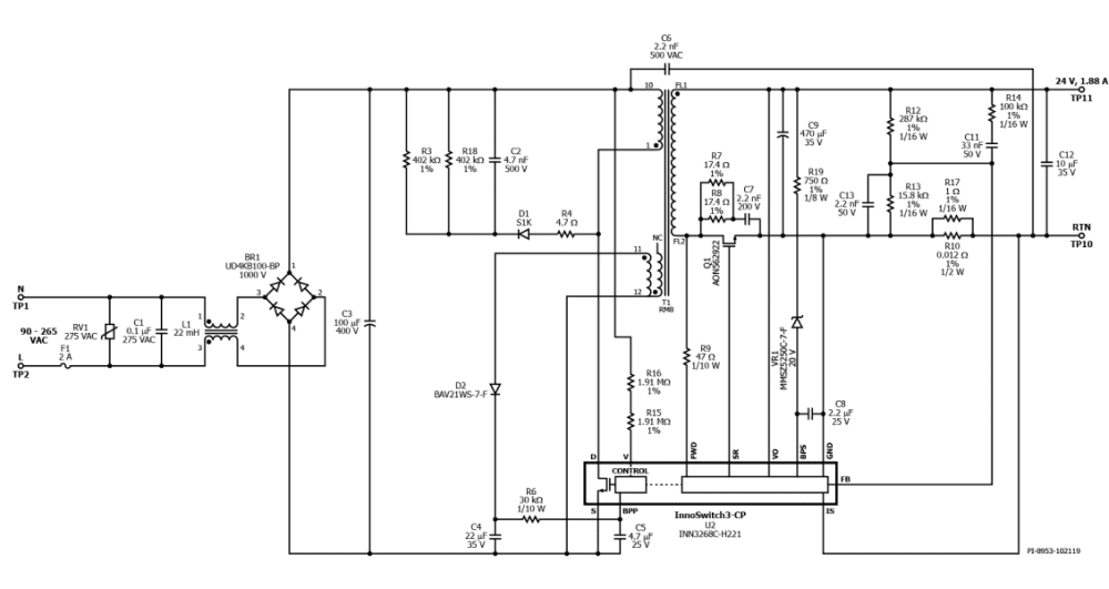 Circuit Diagram Of 24v Smps - Circuit Diagram