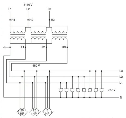208 Volt Lighting Wiring Diagram | Shelly Lighting