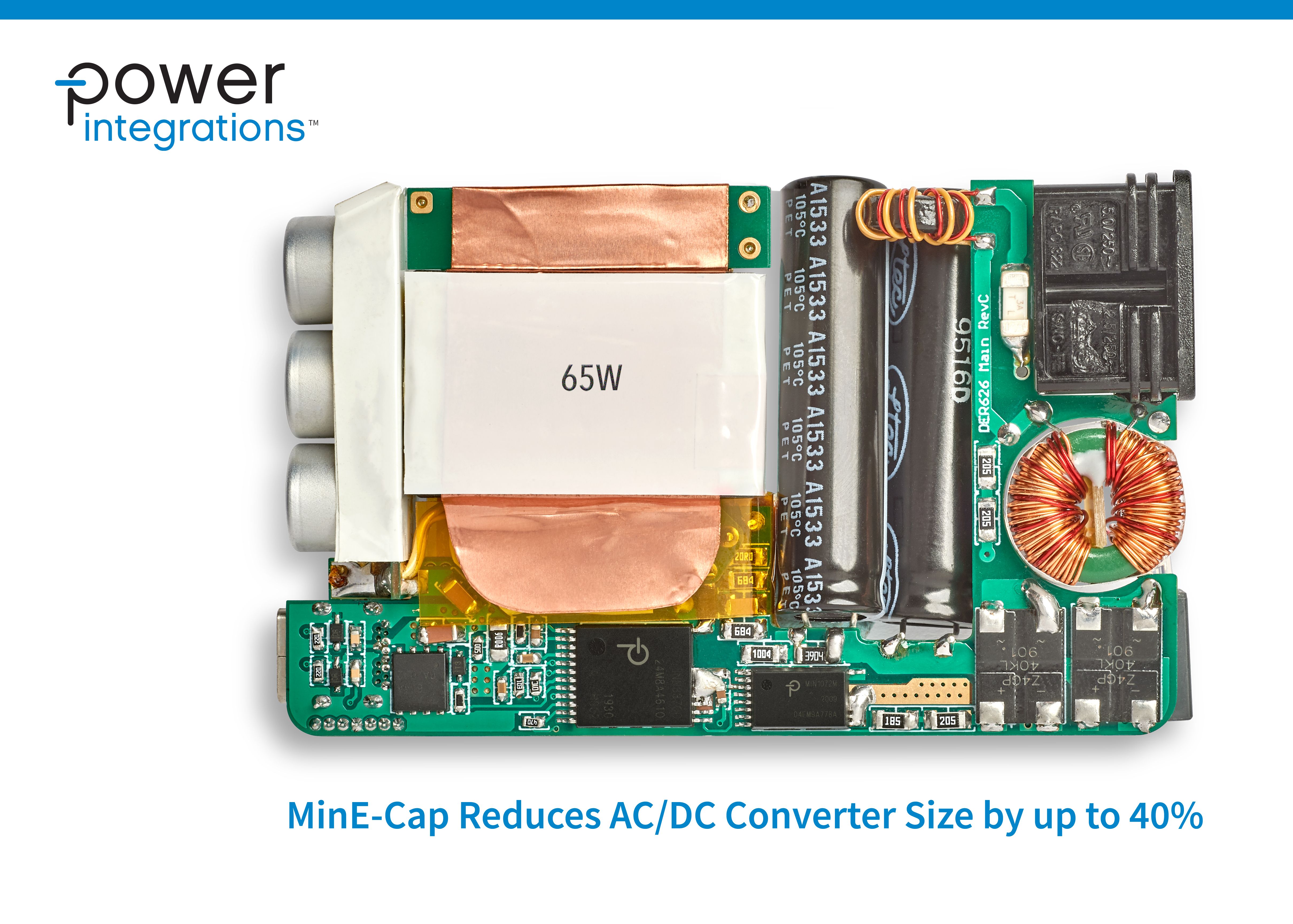 IC Reduces Volume of ACDC Converters by up to 40 New Industry Products