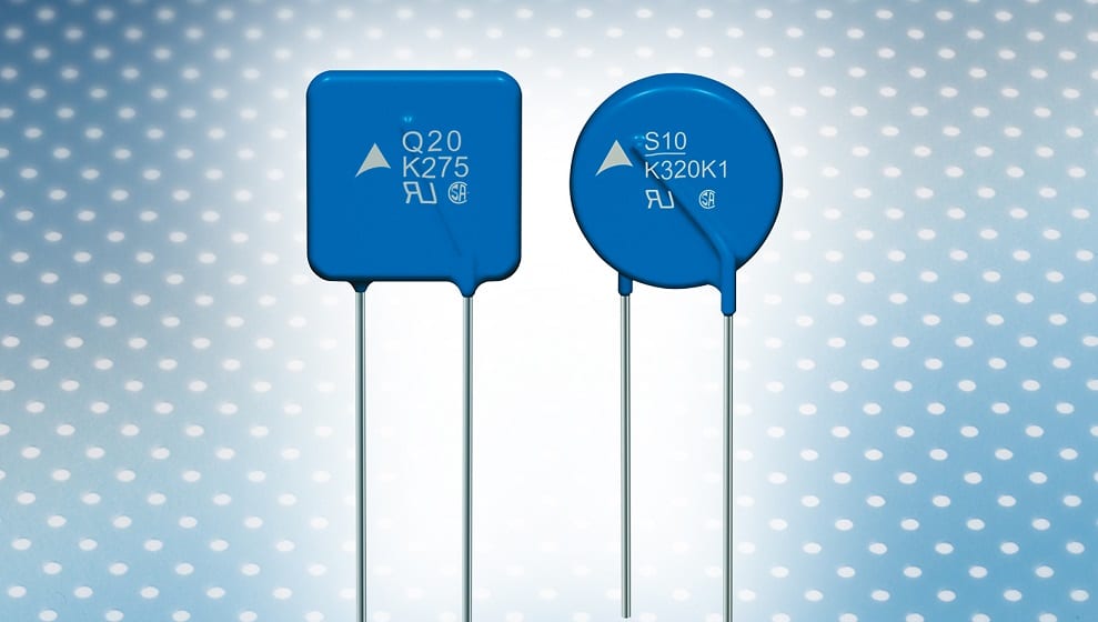 Varistors with Operating Temperature Increased to 105 C New Industry