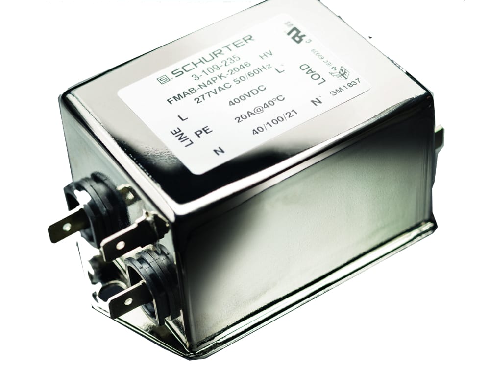 SinglePhase EMI Filter for 277Vac/400Vdc Applications New Industry