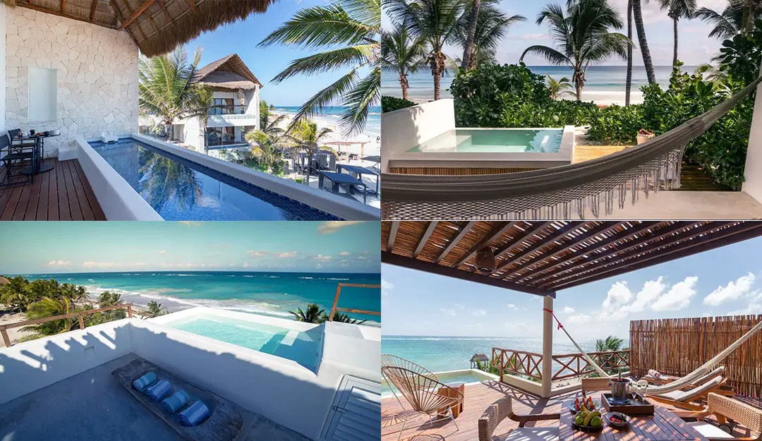10 Tulum Hotels with Private Pool + Which Pools are the Best