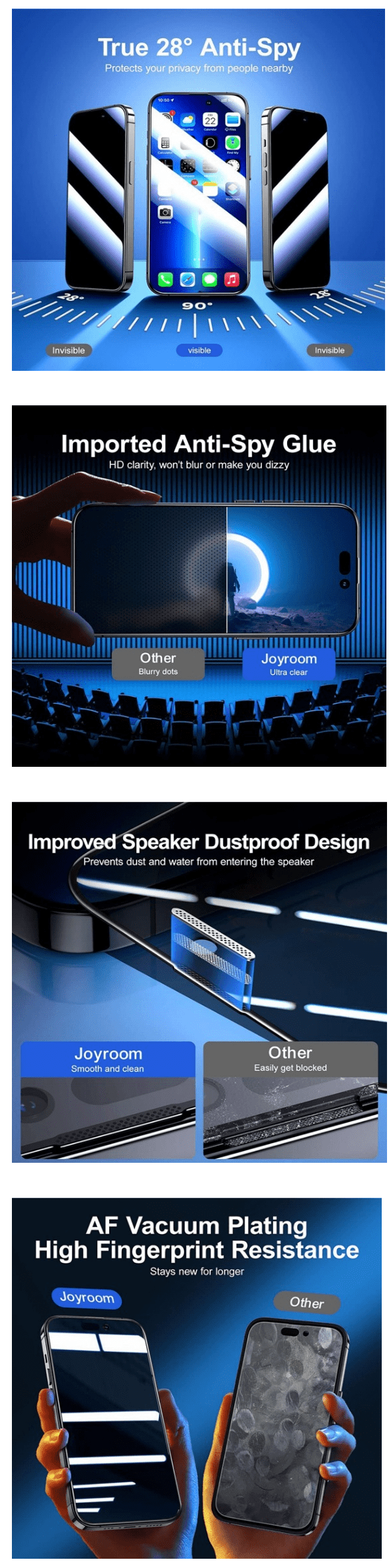 JOYROOM JRP03 Tempered Glass Screen Protector price in Pakistan