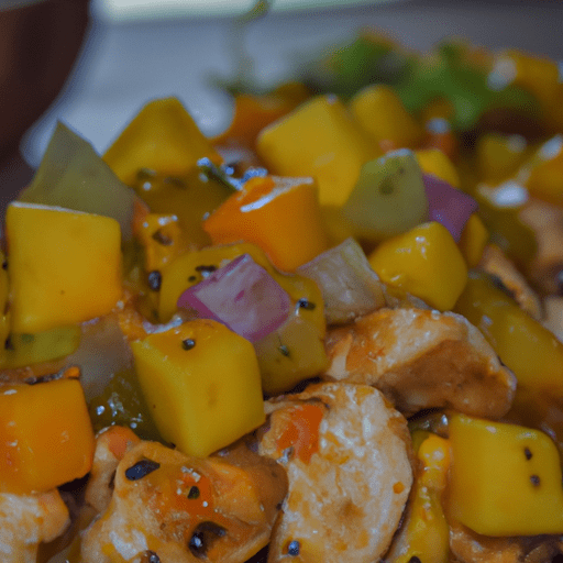 mango pineapple chicken Eezy Recipes