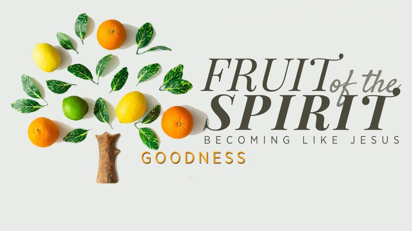 Fruits Of The Holy Spirit Goodness Pursuing Intimacy With God