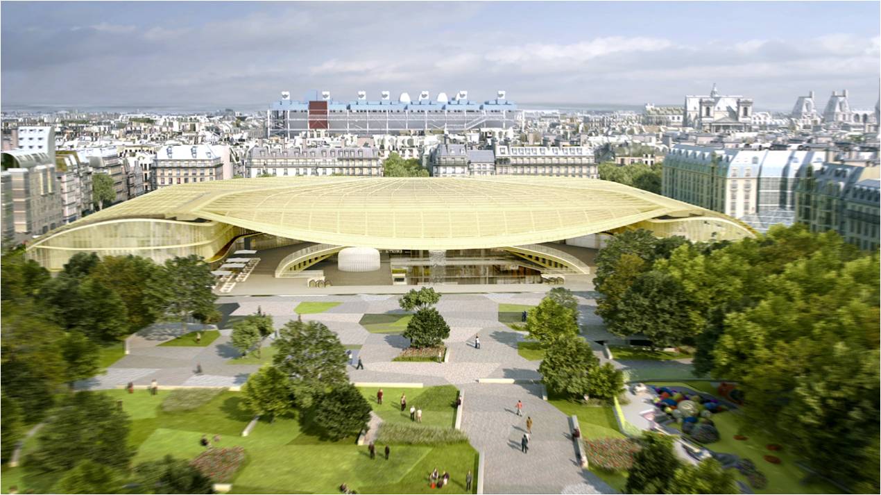 Study Renovation Of The Smoke Control System In ‘Forum Des Halles’, Paris Efectis