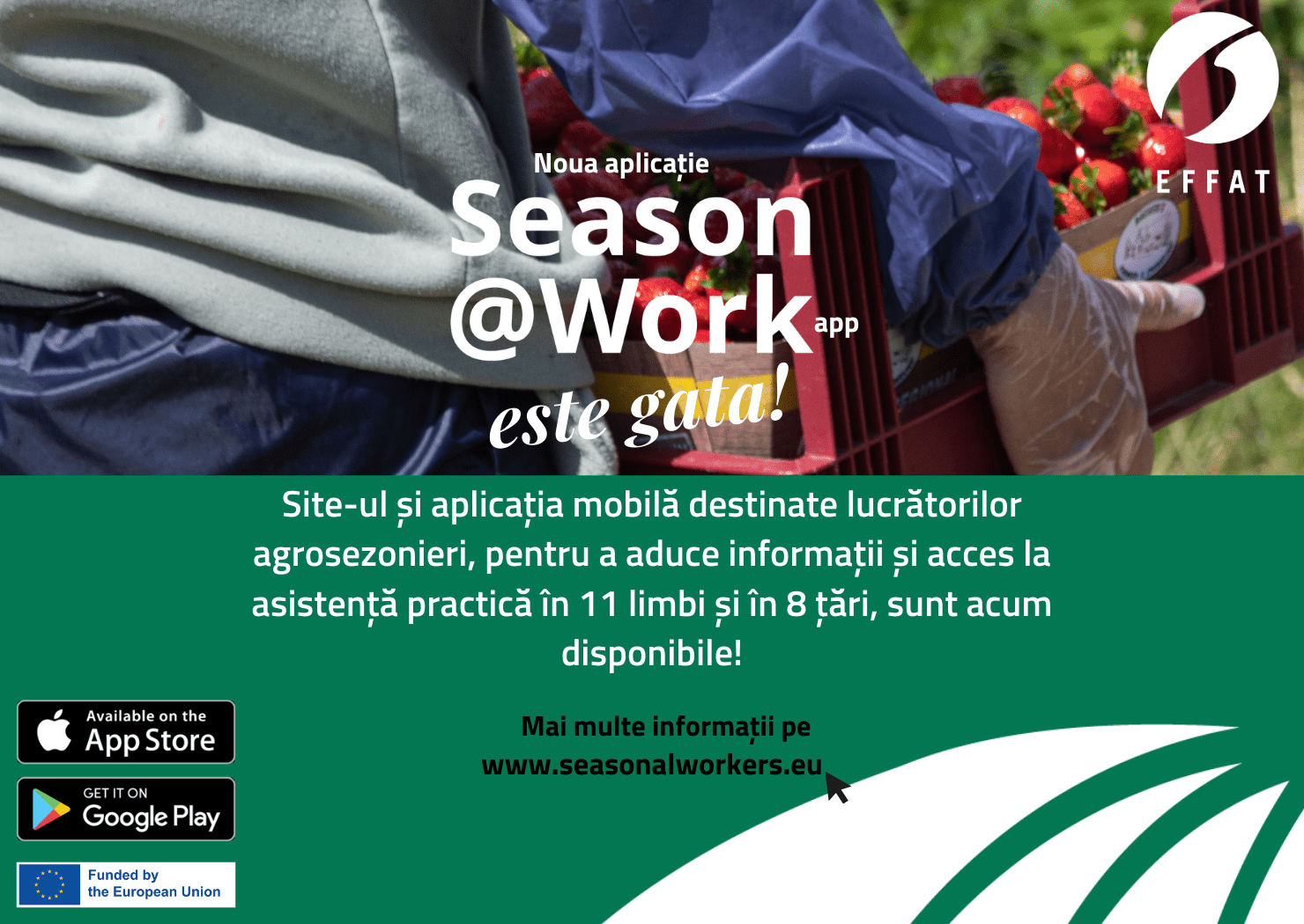 SeasonWork EFFAT European Federation of Food, Agriculture and Tourism Trade Unions