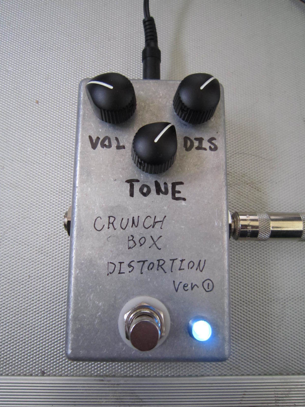 Mi Audio CRUNCH BOX DISTORTION 備忘録 自作エフェクター道