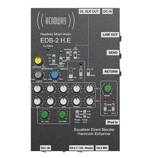 Headway Music Audio ヘッドウェイミュージックオーディオ / EDB2 H.E【アコースティックギター用プリアンプ/DI