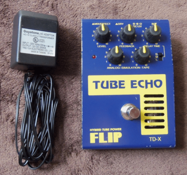 TDX (Flip Tube Echo) w/Original Power Supply Effects Freak