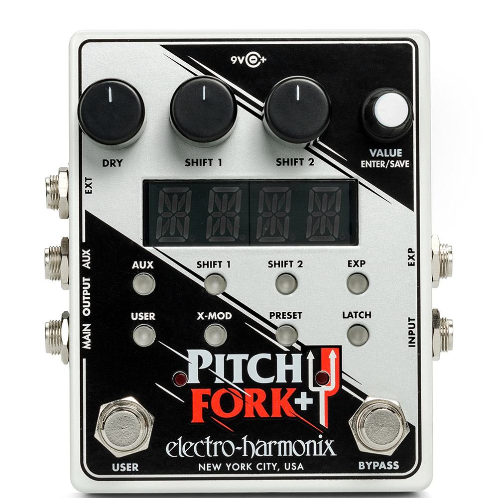 ElectroHarmonix Pitch Fork Plus effektpedaler.dk