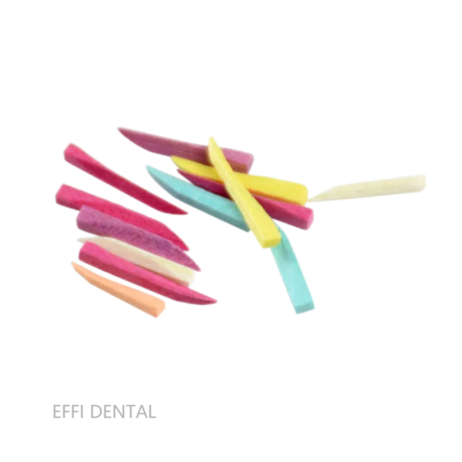 wooden dental wedges