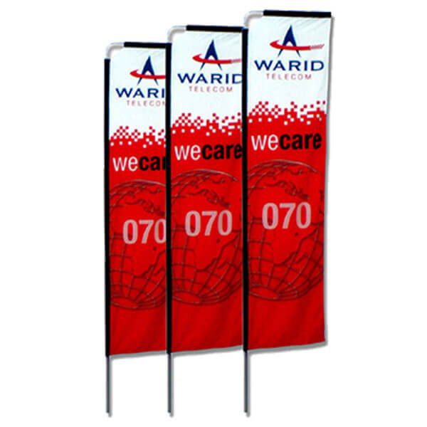 Telescopic Flags Printing Dubai Telescopic Banners Flags