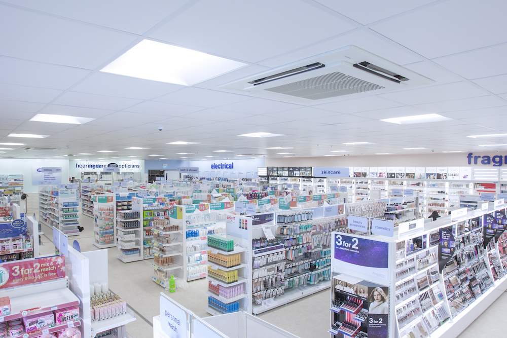 Boots Leeds Thorpe Park Efficient Cool Heat Heat Pump