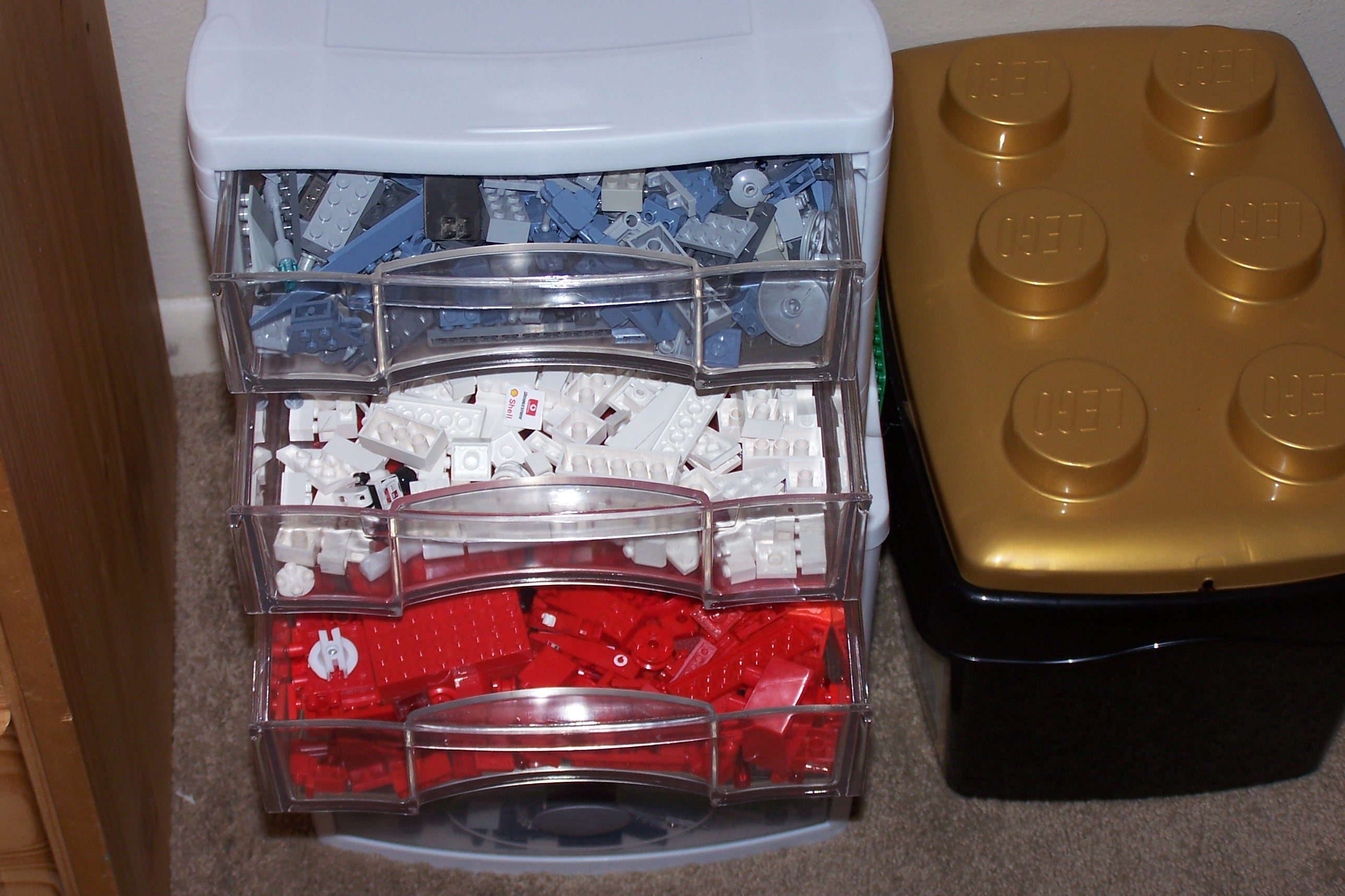 Organizing Legos the easy way Efficient Organization