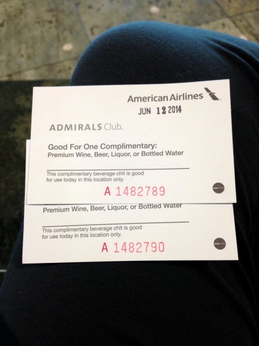 Admirals Club Entry